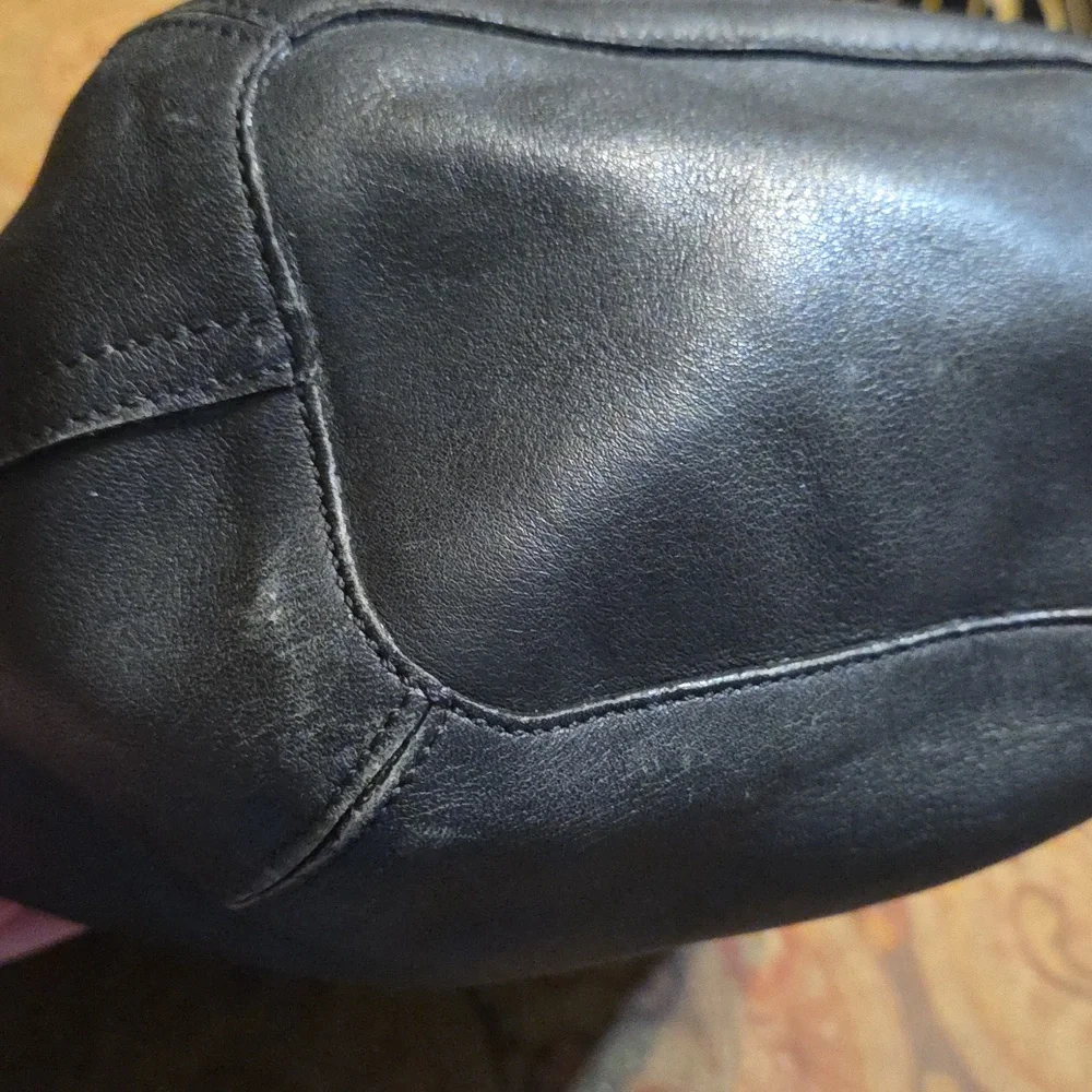 Coach Vintage Soho Legacy 9186 2001 Black Leather Bucket Bag $390 Retail GUC - Picture 10 of 16